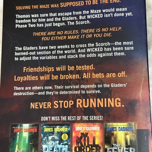 The Scorch Trials Book by James Dashner - Picture 2 of 2